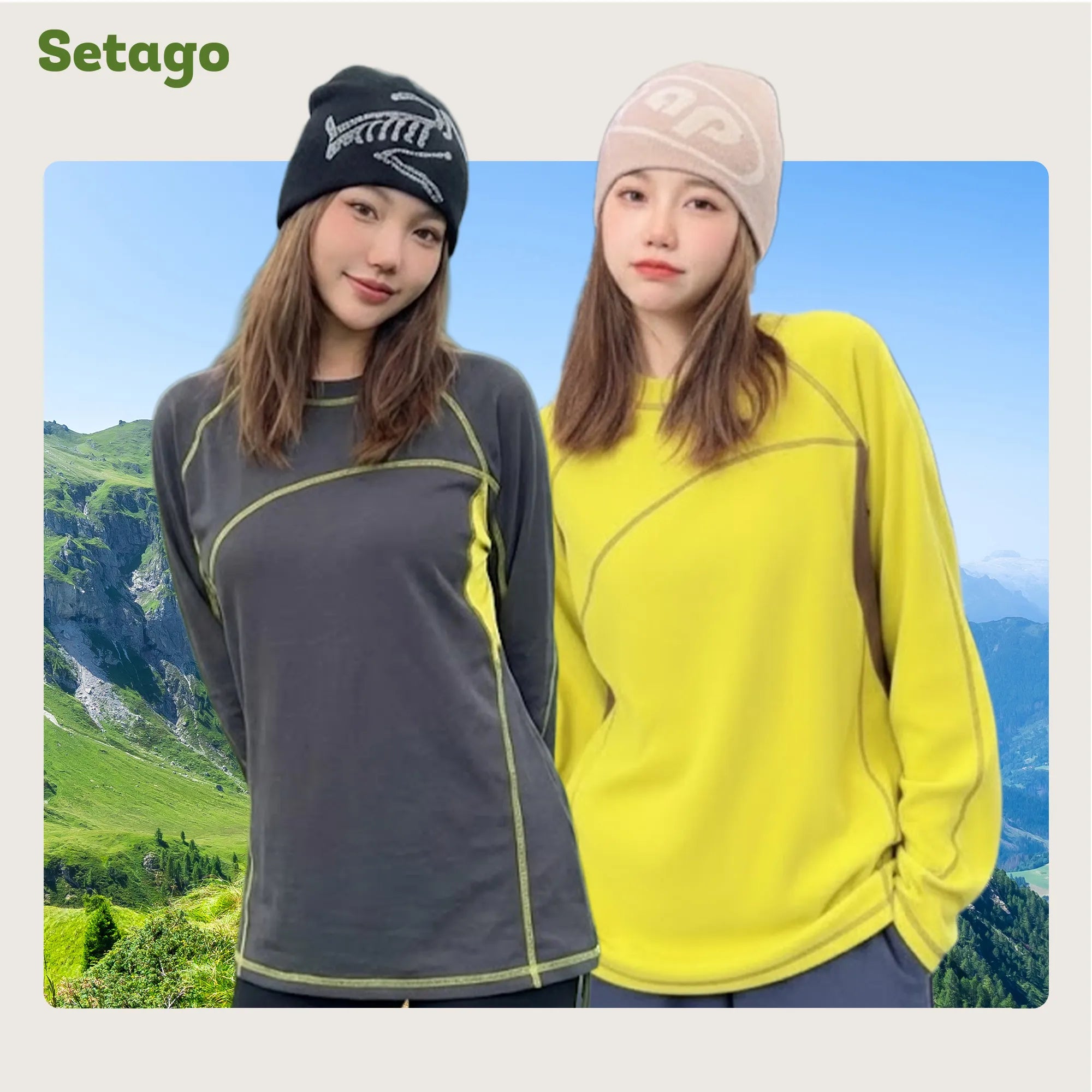 Áo dài tay thể thao, dã ngoại Noro nỉ mềm nhẹ, giữ ấm mùa đông