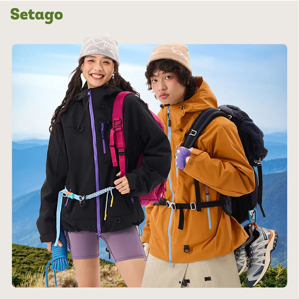 Áo khoác leo núi Nordic Pro – Chống nước, cản gió & lót nỉ ô vuông