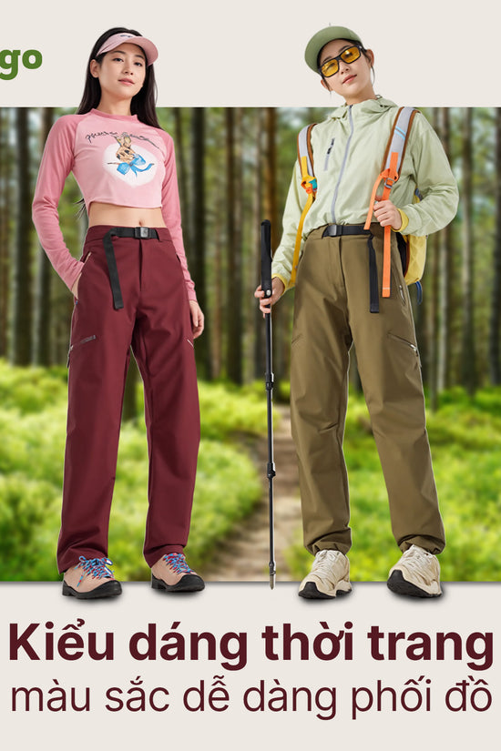 Quần dã ngoại leo núi chống nước DryPeak - Chống nước, khô ráo ở mọi cao dộ