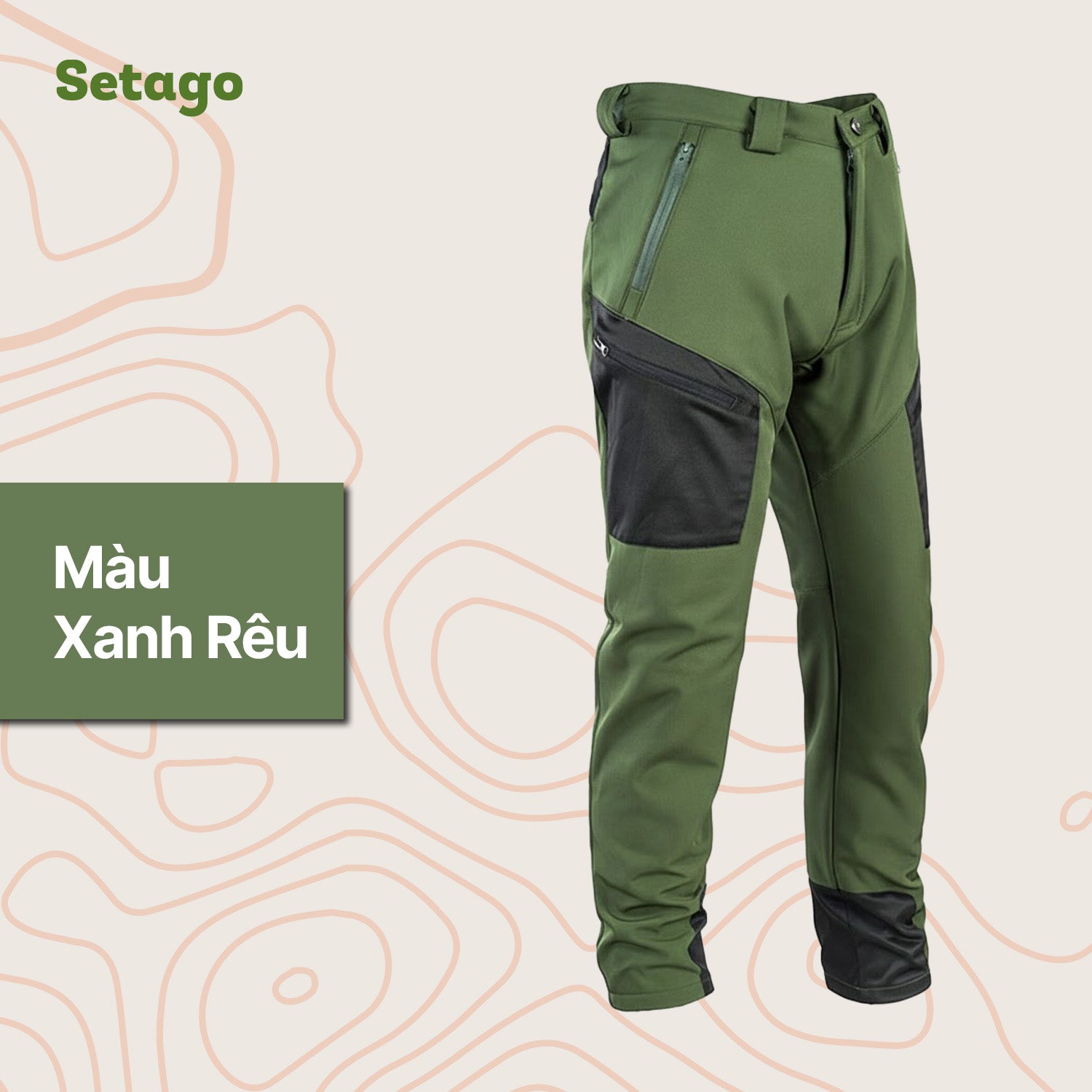 Quần dã ngoại, leo núi mùa đông Orcas - ấm áp, dày dặn, phù hợp mùa thu đông