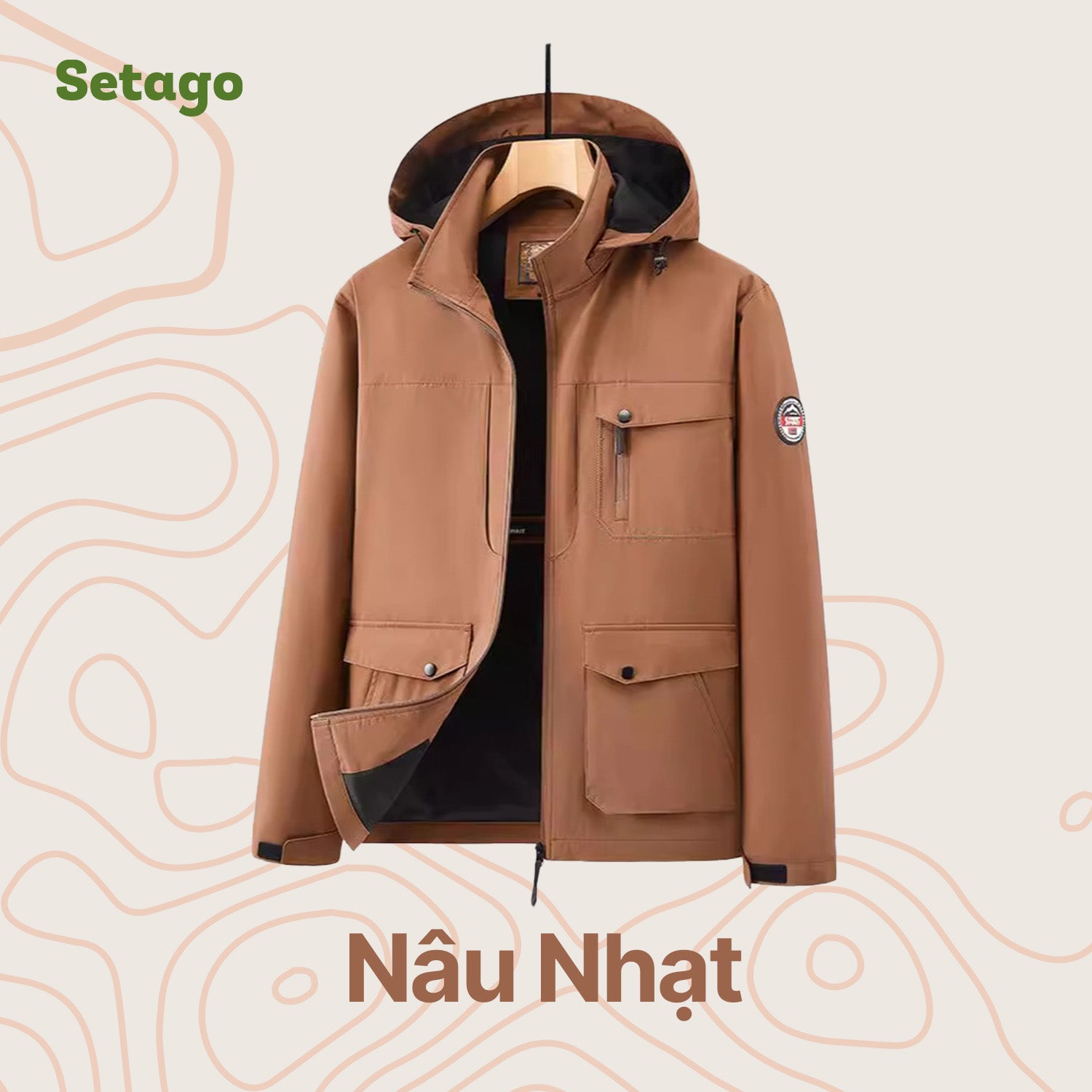 Áo khoác dáng parka mùa đông Thorin - Đứng form, đa dụng