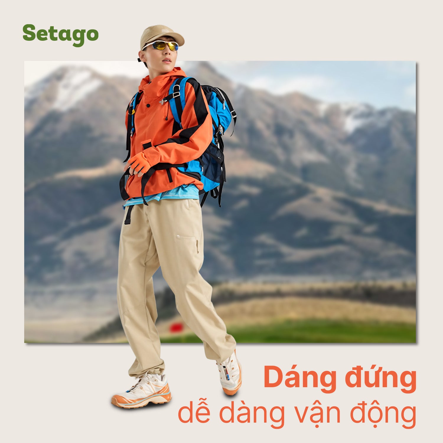 Quần dã ngoại leo núi chống nước DryPeak - Chống nước, khô ráo ở mọi cao dộ