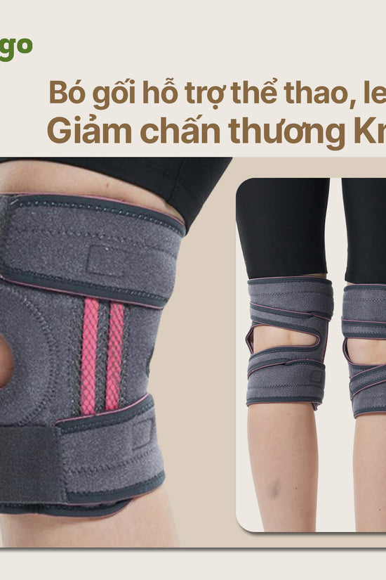 Bó gối hộ trợ leo núi Kneex - Giảm chấn thương, an toàn, tự tin chinh phục địa hình