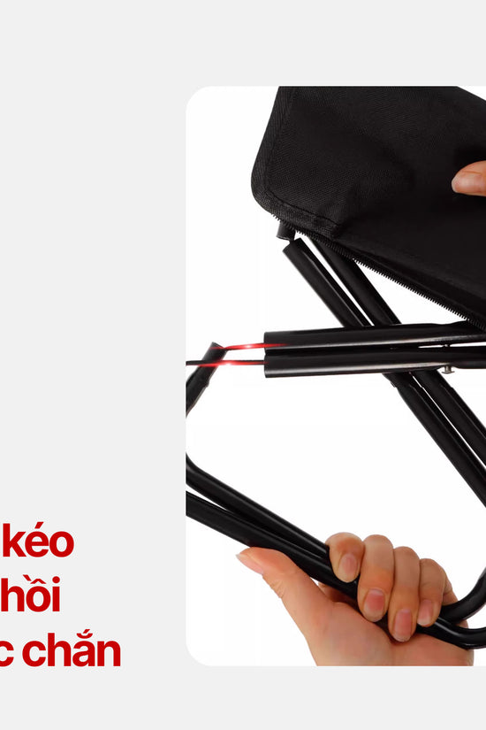 Ghế gấp xách tay Foldy – Gọn nhẹ như một chiếc túi, tiện lợi mọi lúc mọi nơi