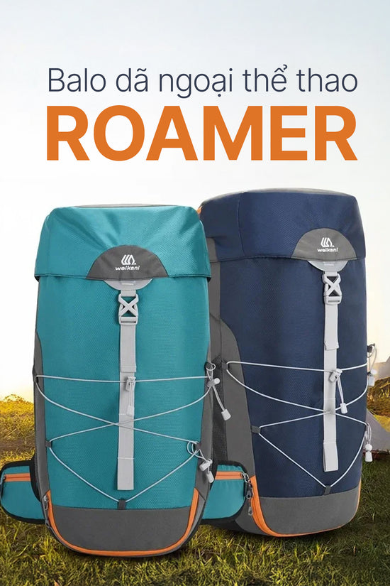 Balo dã ngoại thể thao Roamer - 40L, chống nước, thoáng khí