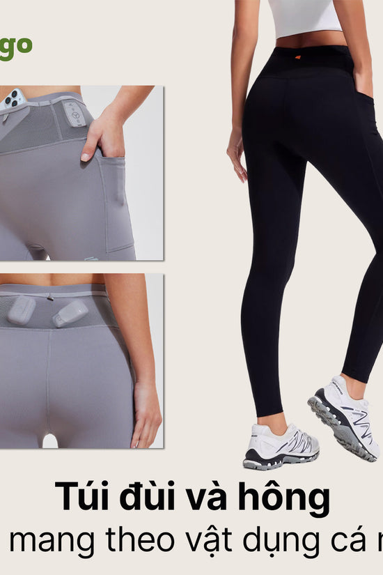 Quần legging nữ Tralfit – Mềm mại, tôn dáng, linh hoạt