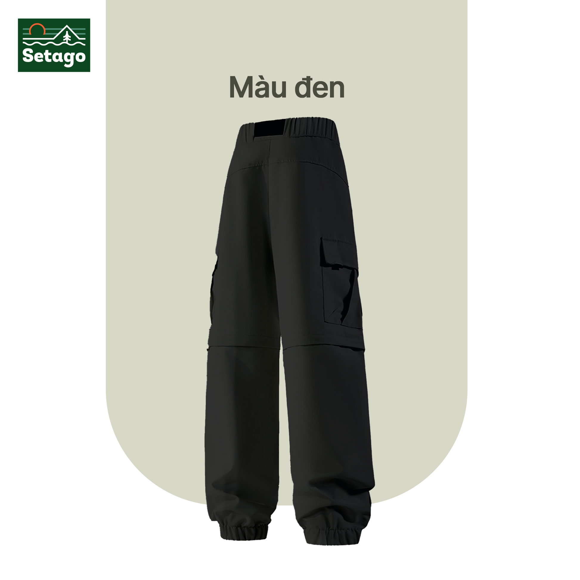 Quần túi hộp DualGear 2 trong 1 - Linh hoạt, chống nước, chống trầy, nhanh khô