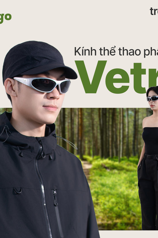 Kính phân cực Vetro - form trendy, phân cực, bảo vệ mắt