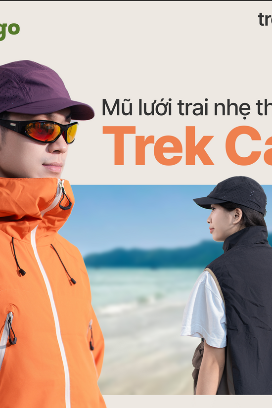 Mũ Lưỡi Trai Trek Cap – Mỏng Nhẹ, Thoáng Khí, Thời Trang