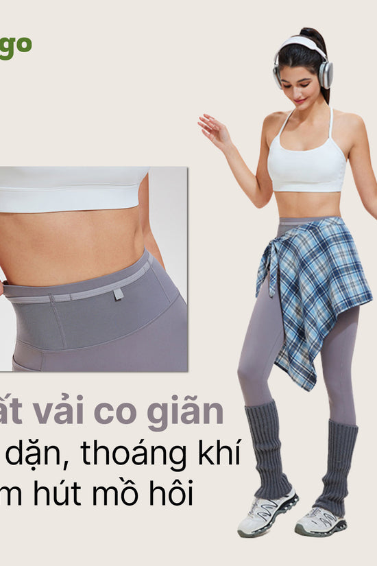Quần legging nữ Tralfit – Mềm mại, tôn dáng, linh hoạt