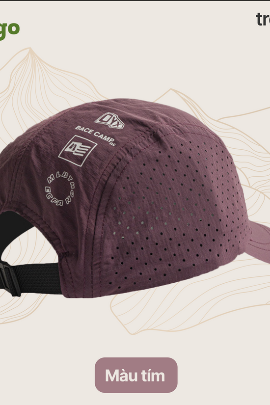 Mũ Lưỡi Trai Trek Cap – Mỏng Nhẹ, Thoáng Khí, Thời Trang
