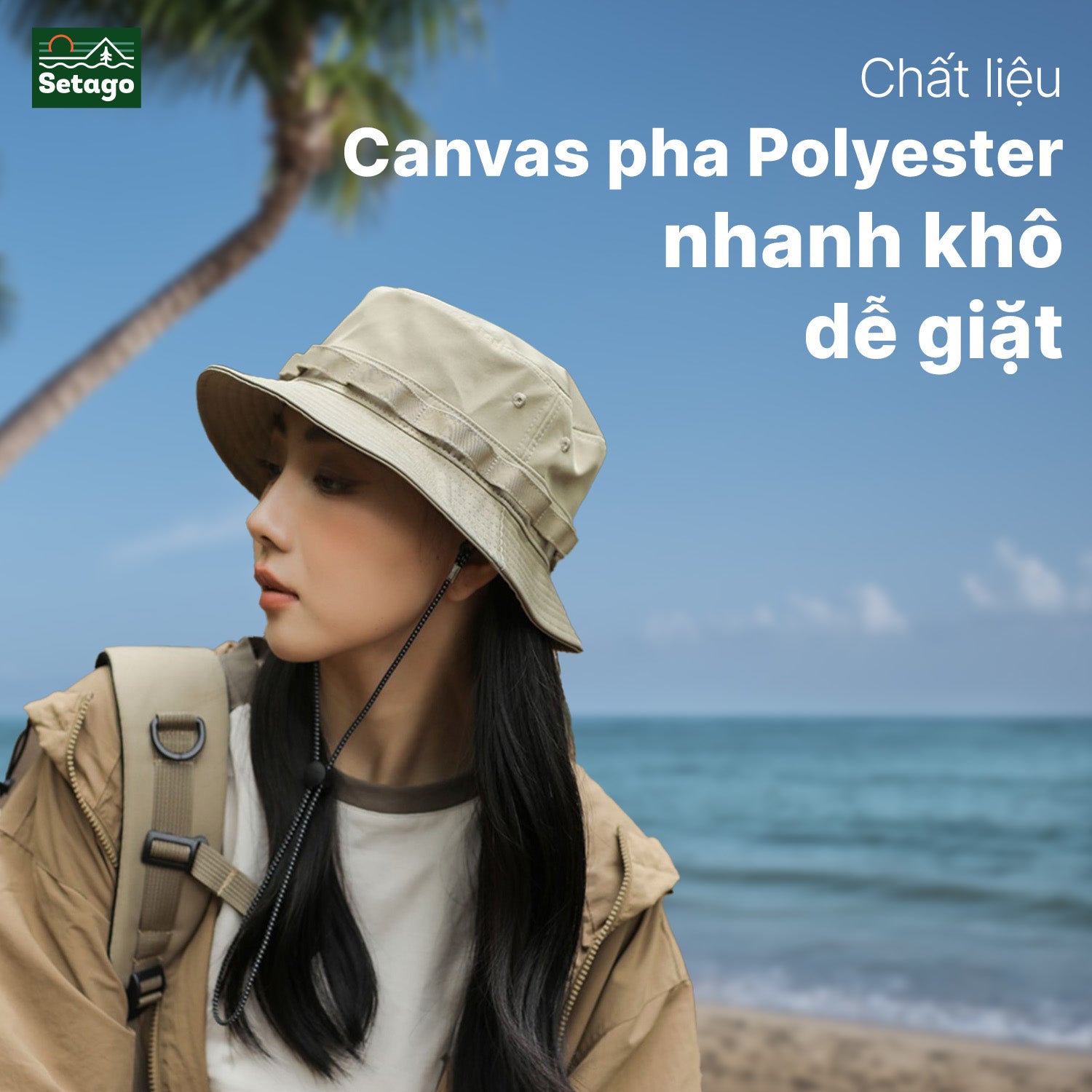 Mũ dã ngoại  Wander Bucket - tiện lợi, thời trang