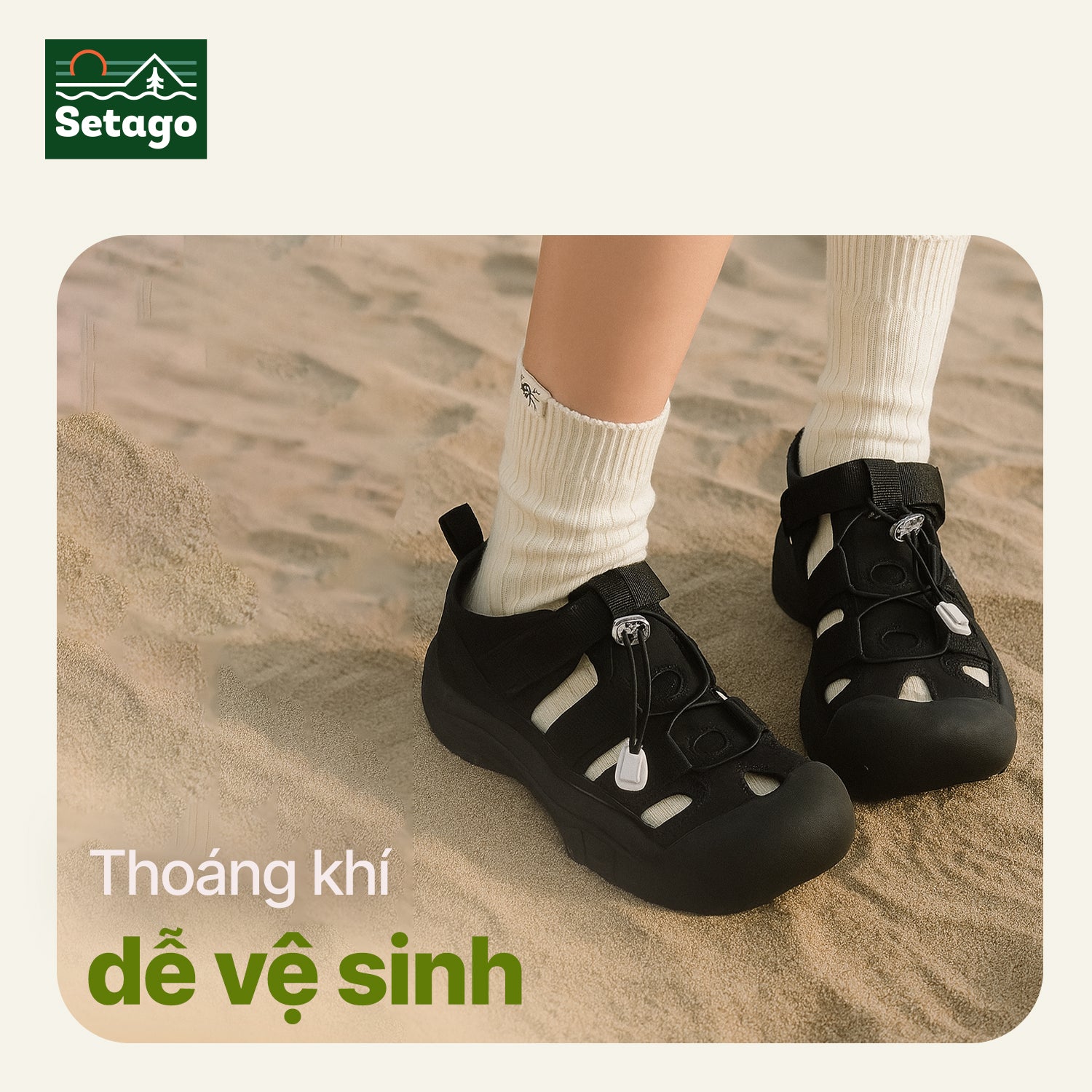 Sandals dã ngoại nữ Nova - Nhẹ, cá tính
