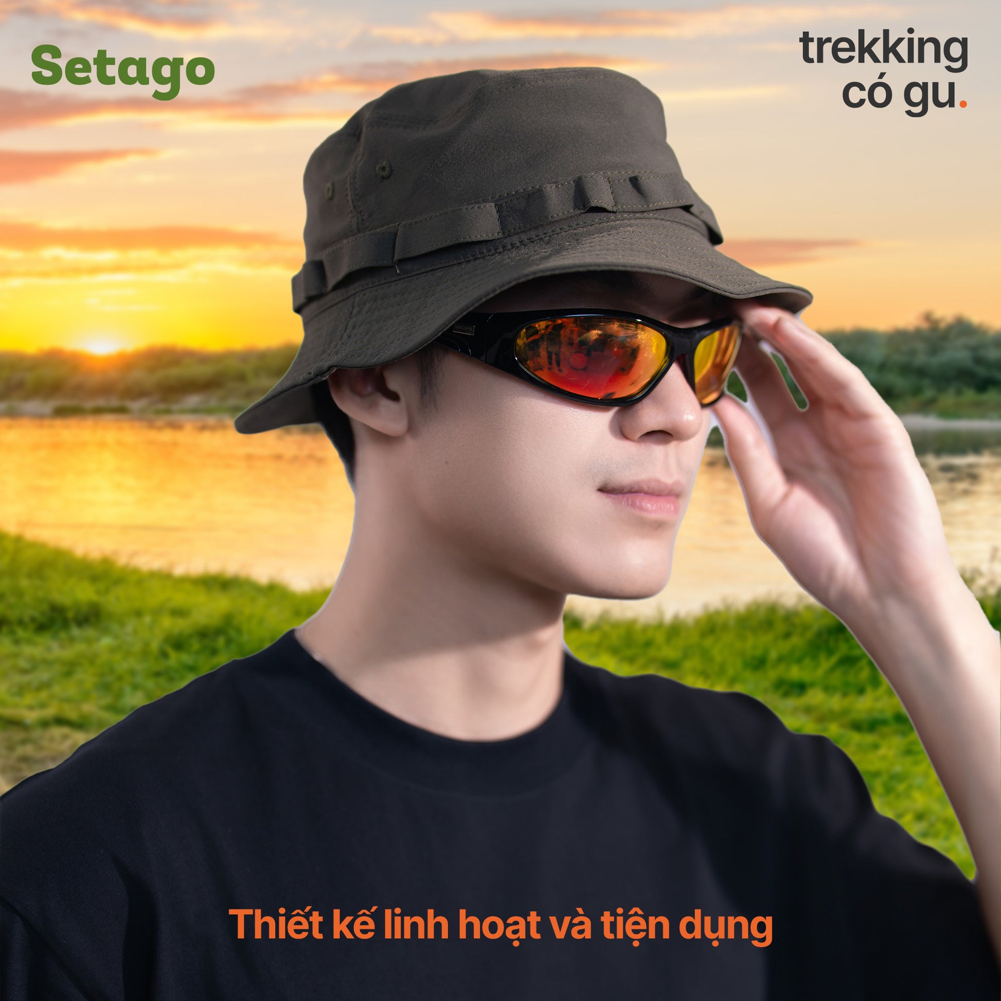 Kính phân cực Vetro - form trendy, phân cực, bảo vệ mắt