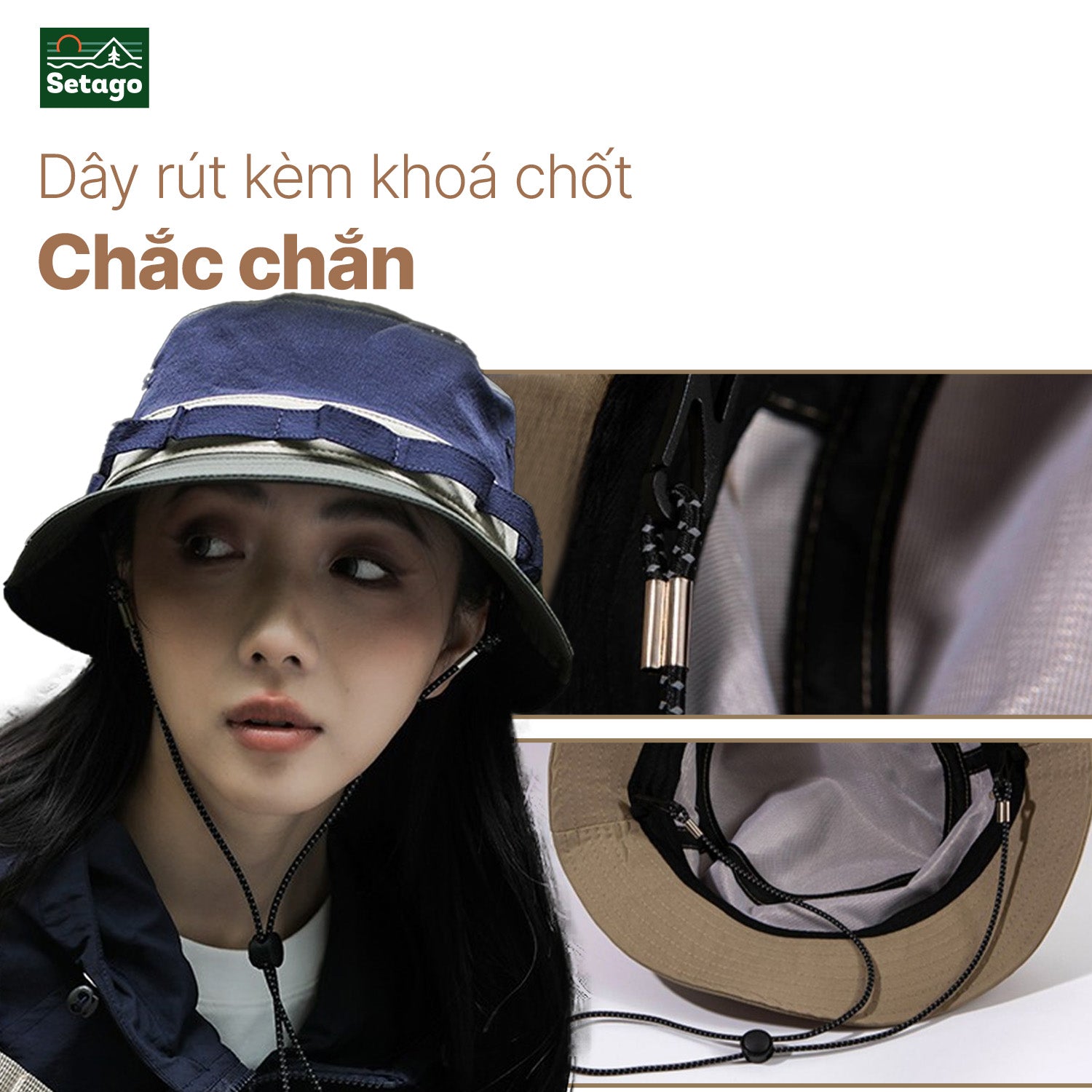 Mũ dã ngoại  Wander Bucket - tiện lợi, thời trang