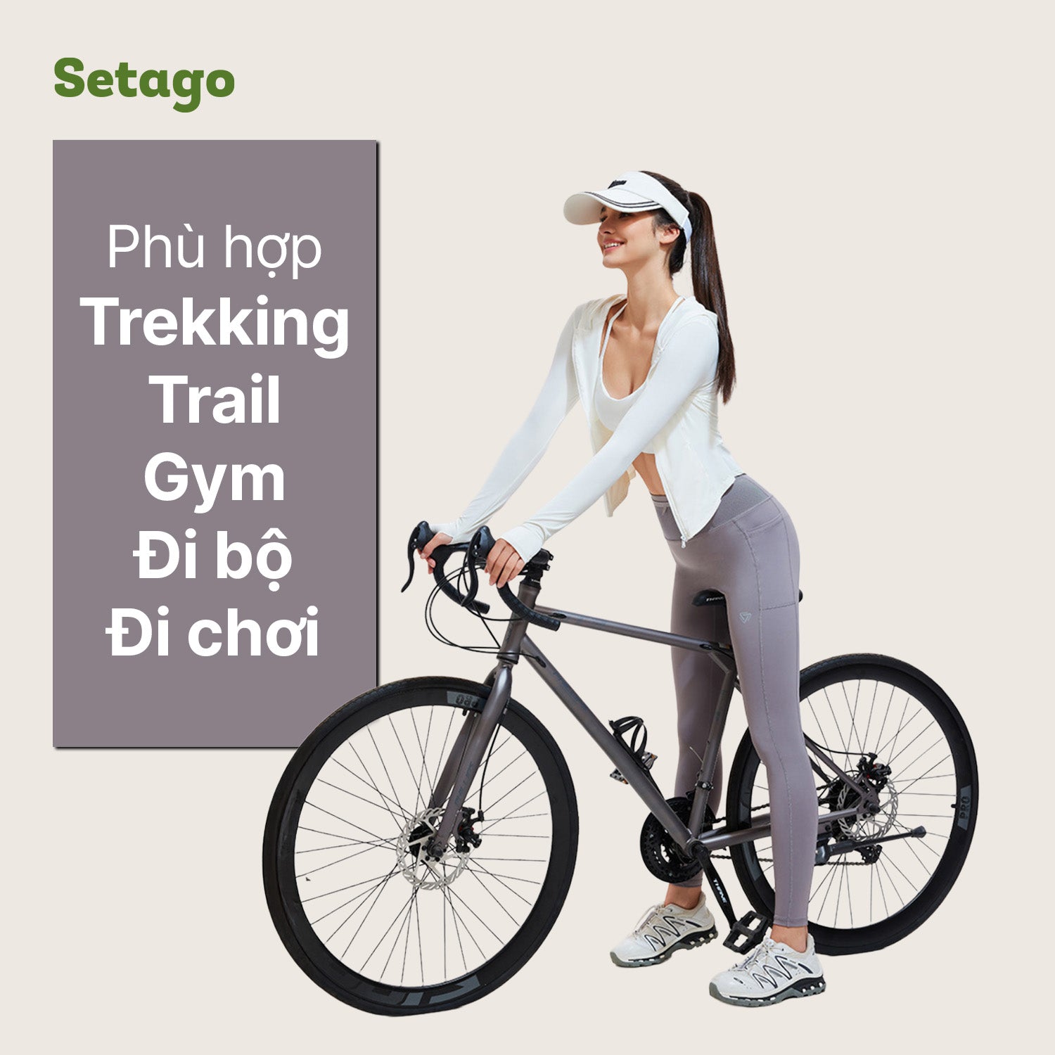 Quần legging nữ Tralfit – Mềm mại, tôn dáng, linh hoạt