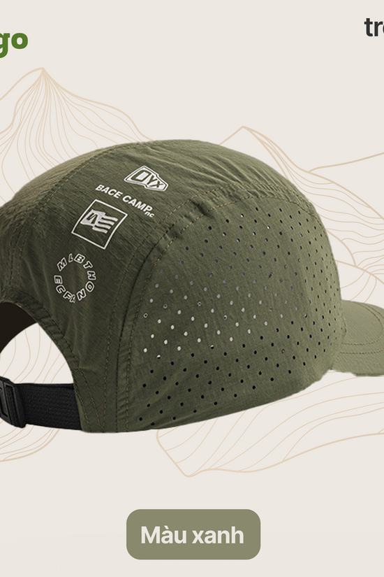 Mũ Lưỡi Trai Trek Cap – Mỏng Nhẹ, Thoáng Khí, Thời Trang