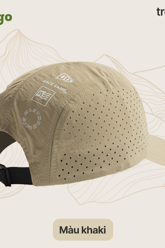 Mũ Lưỡi Trai Trek Cap – Mỏng Nhẹ, Thoáng Khí, Thời Trang