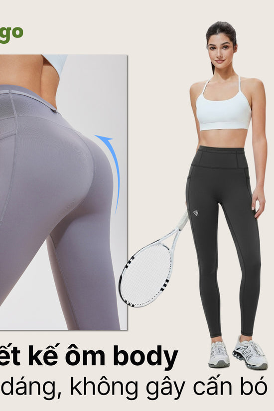 Quần legging nữ Tralfit – Mềm mại, tôn dáng, linh hoạt