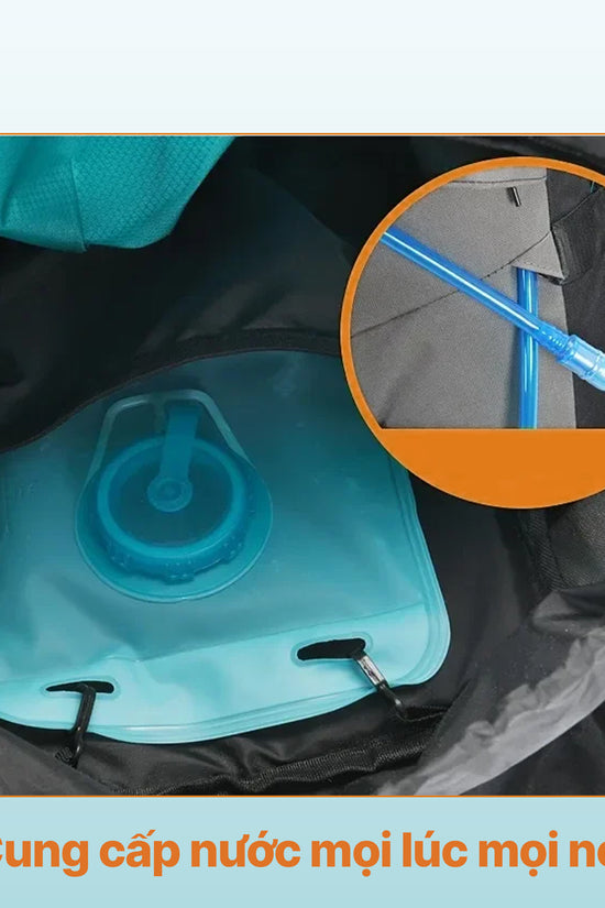 Balo dã ngoại thể thao Roamer - 40L, chống nước, thoáng khí