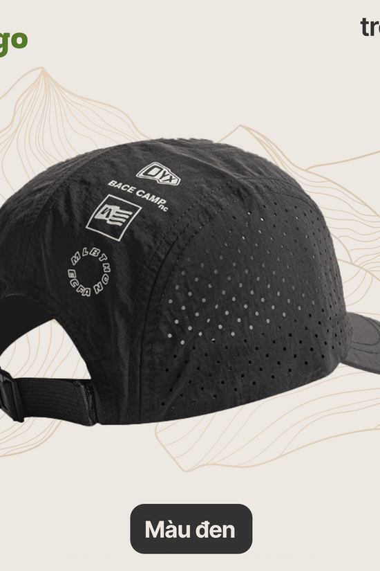 Mũ Lưỡi Trai Trek Cap – Mỏng Nhẹ, Thoáng Khí, Thời Trang