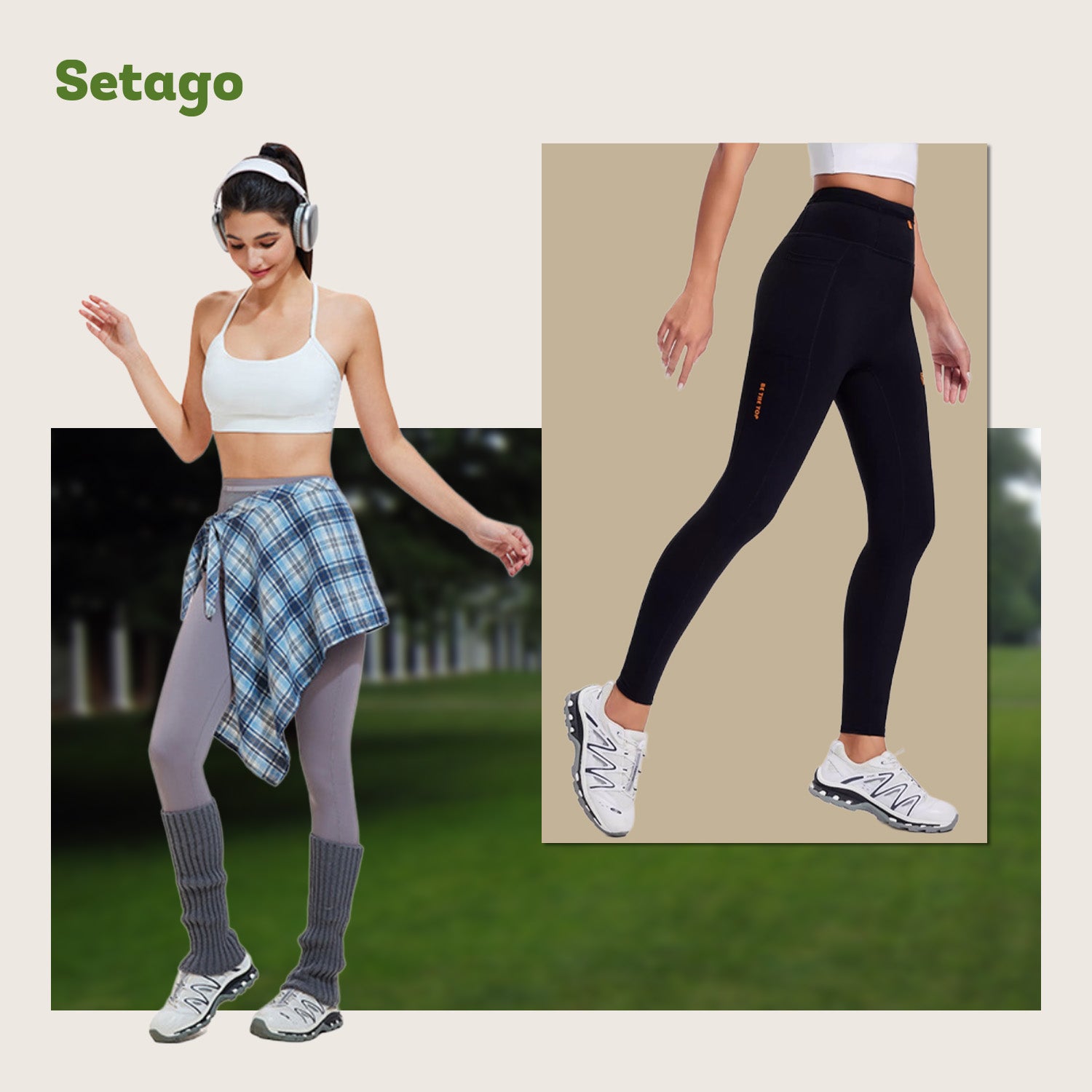 Quần legging nữ Tralfit – Mềm mại, tôn dáng, linh hoạt