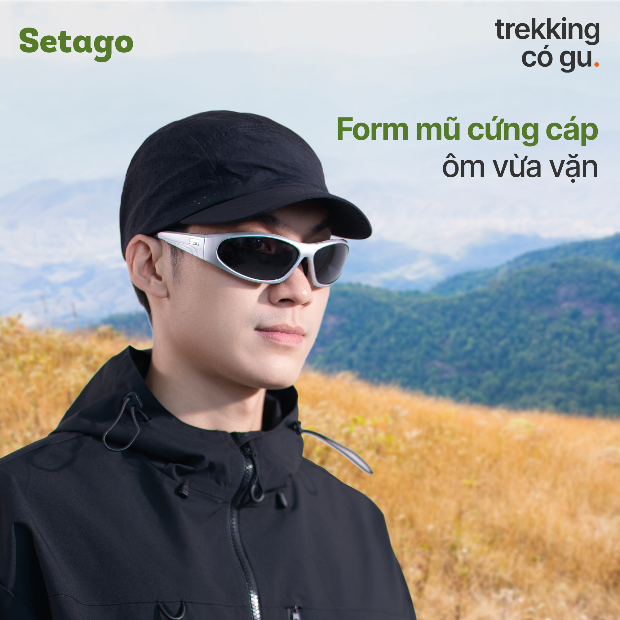 Mũ Lưỡi Trai Trek Cap – Mỏng Nhẹ, Thoáng Khí, Thời Trang