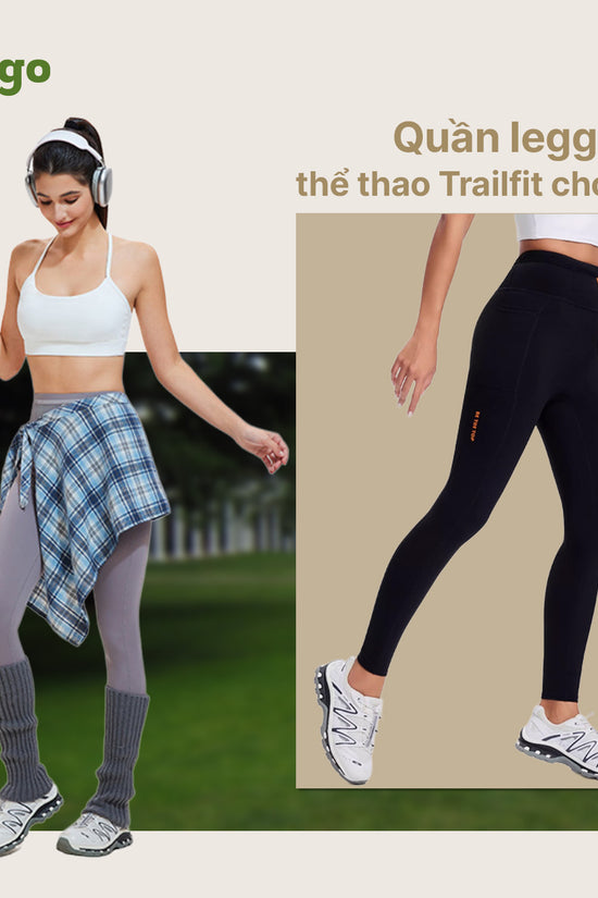 Quần legging nữ Tralfit – Mềm mại, tôn dáng, linh hoạt