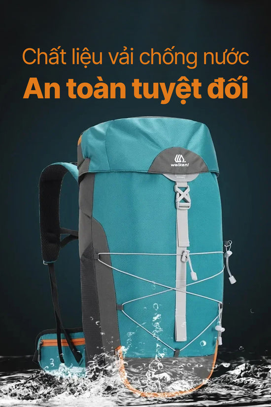 Balo dã ngoại thể thao Roamer - 40L, chống nước, thoáng khí