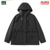 Áo khoác dã ngoại Aura - dáng oversize năng động với cổ cao giúp chống gió, chống thấm nước, chống nắng tối ưu