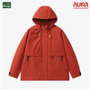Áo khoác dã ngoại Aura - dáng oversize năng động với cổ cao giúp chống gió, chống thấm nước, chống nắng tối ưu
