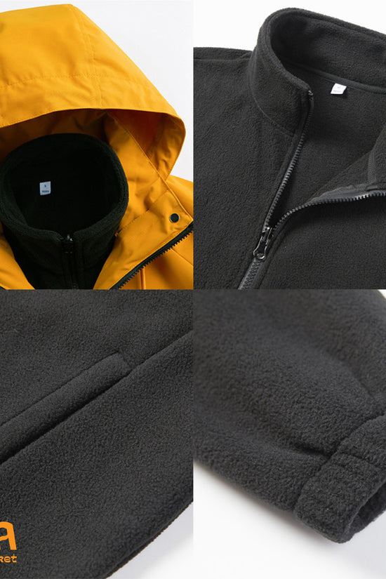 Áo khoác dã ngoại Aura - dáng oversize năng động với cổ cao giúp chống gió, chống thấm nước, chống nắng tối ưu