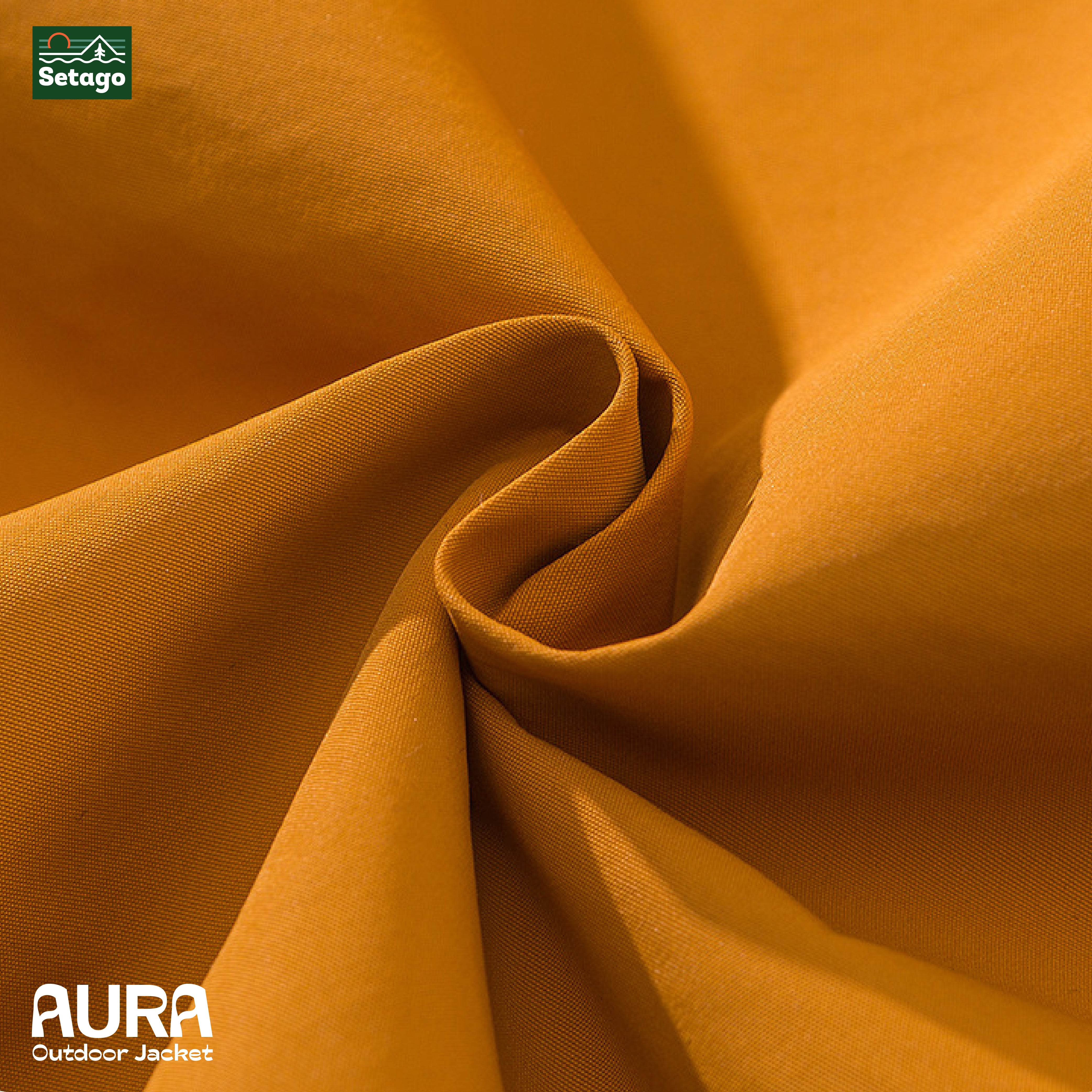 Áo khoác dã ngoại Aura - dáng oversize năng động với cổ cao giúp chống gió, chống thấm nước, chống nắng tối ưu