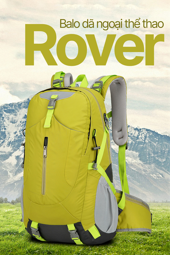 Balo dã ngoại thể thao Rover - 30L, nhiều ngăn, năng động và thoải mái