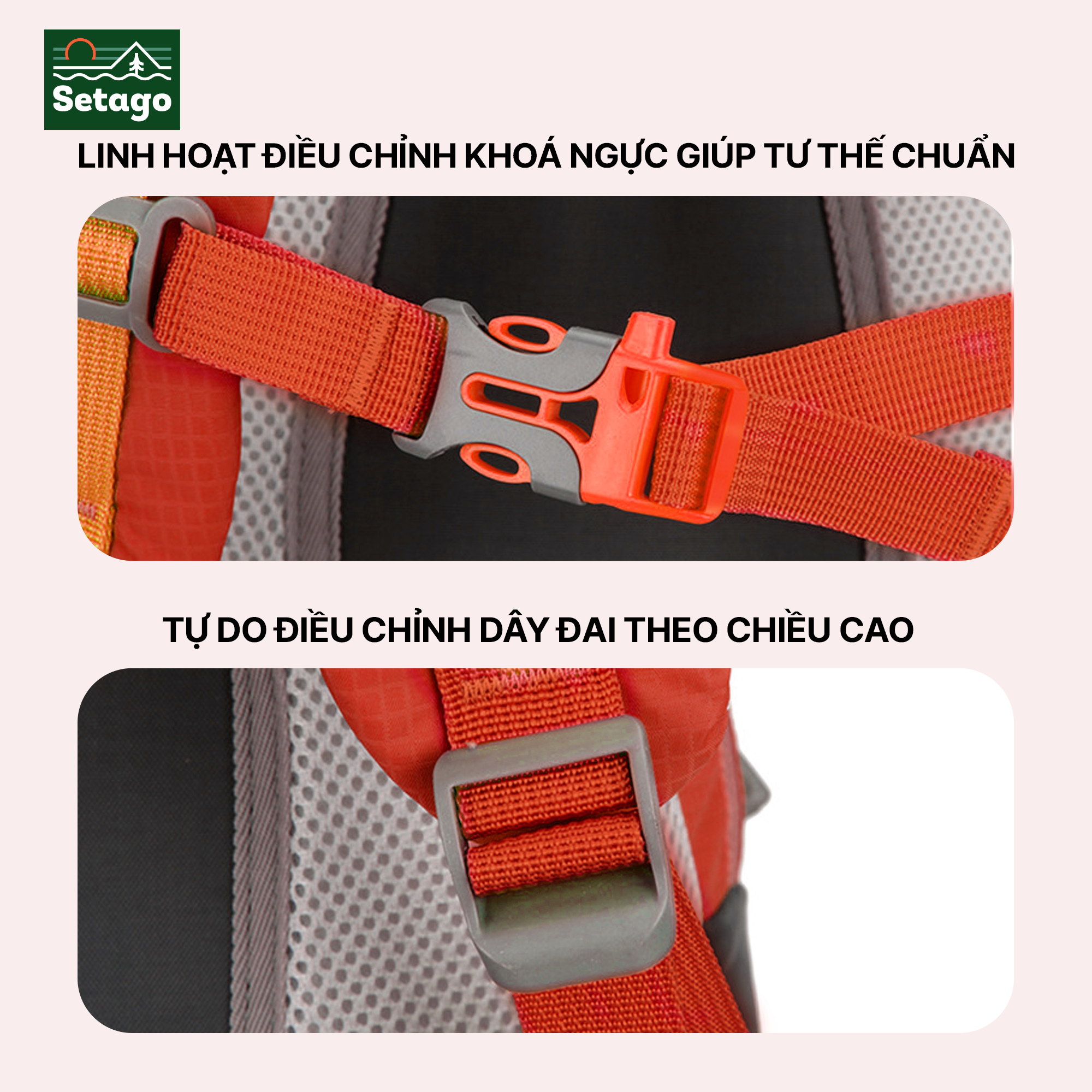 Balo dã ngoại thể thao Rover - 30L, nhiều ngăn, năng động và thoải mái