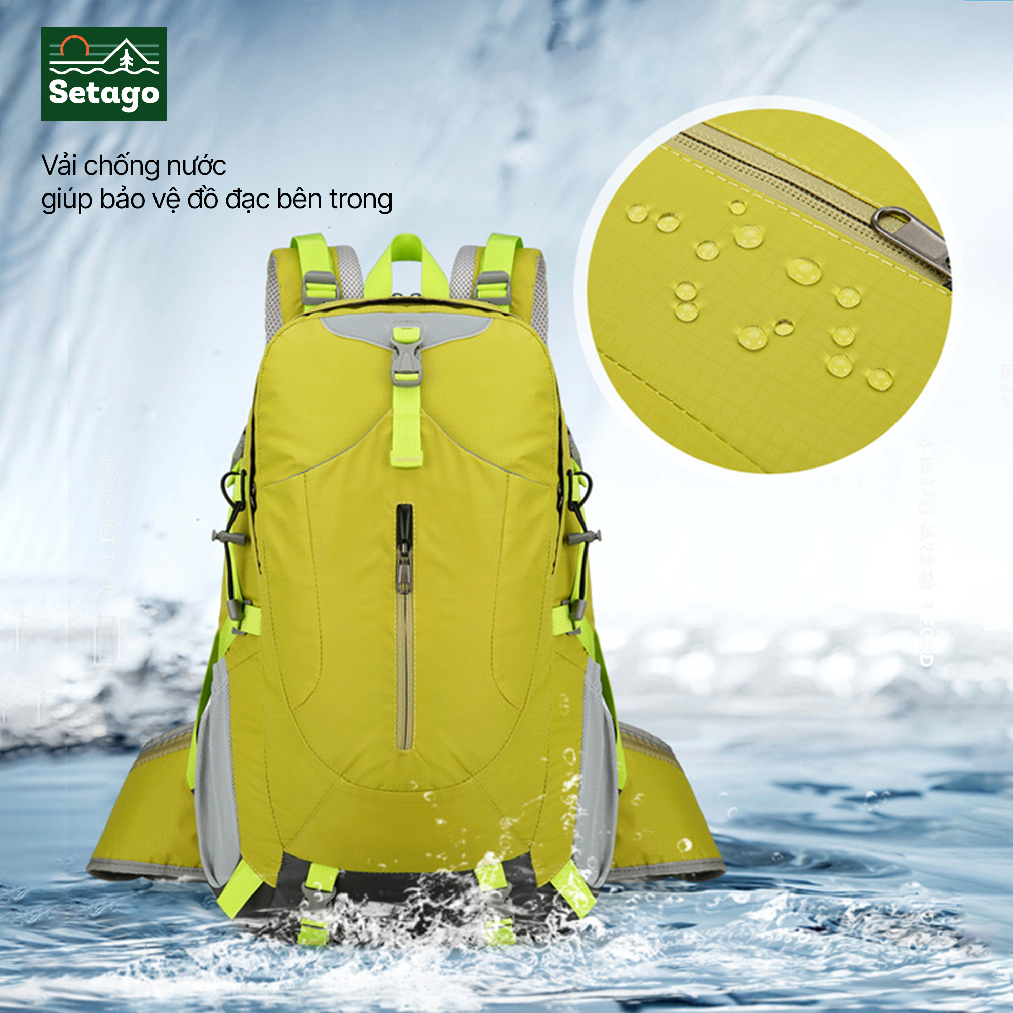 Balo dã ngoại thể thao Rover - 30L, nhiều ngăn, năng động và thoải mái