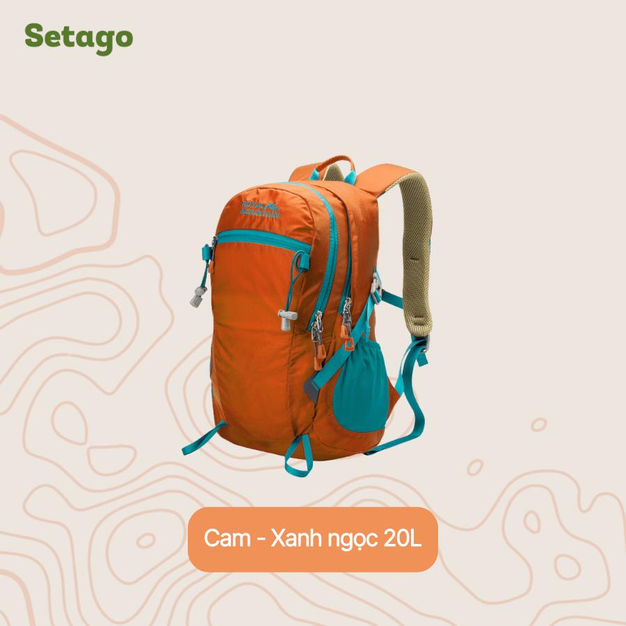 Balo mountian royal- balo trekking, leo núi với dung tích 20-30L gọn nhẹ tiện lợi, chất liệu chống nước cao cấp