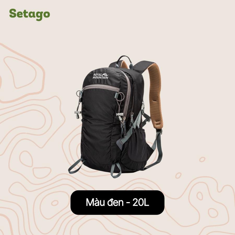 Balo mountian royal- balo trekking, leo núi với dung tích 20-30L gọn nhẹ tiện lợi, chất liệu chống nước cao cấp