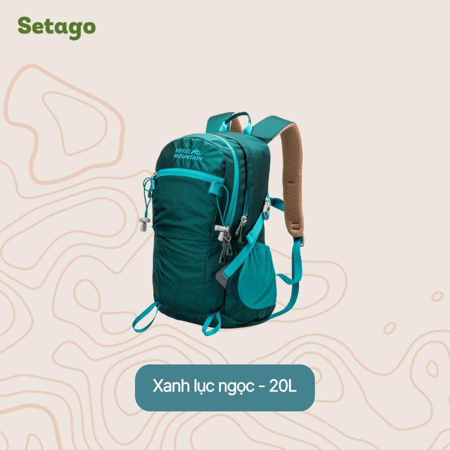Balo mountian royal- balo trekking, leo núi với dung tích 20-30L gọn nhẹ tiện lợi, chất liệu chống nước cao cấp