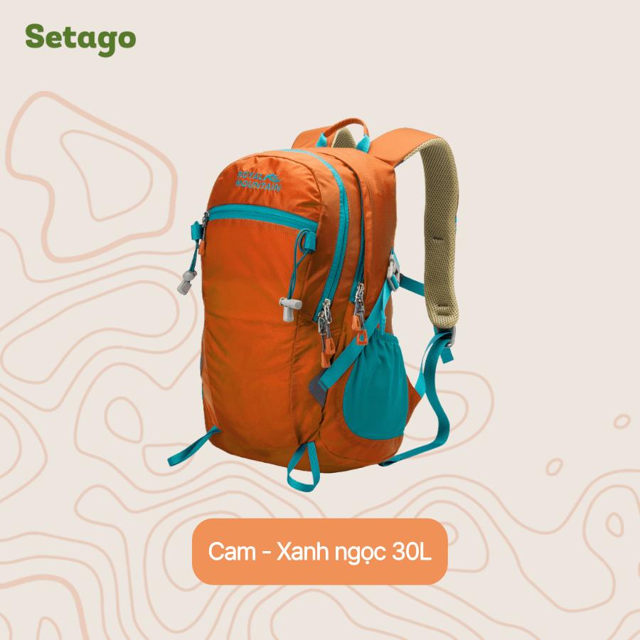 Balo mountian royal- balo trekking, leo núi với dung tích 20-30L gọn nhẹ tiện lợi, chất liệu chống nước cao cấp