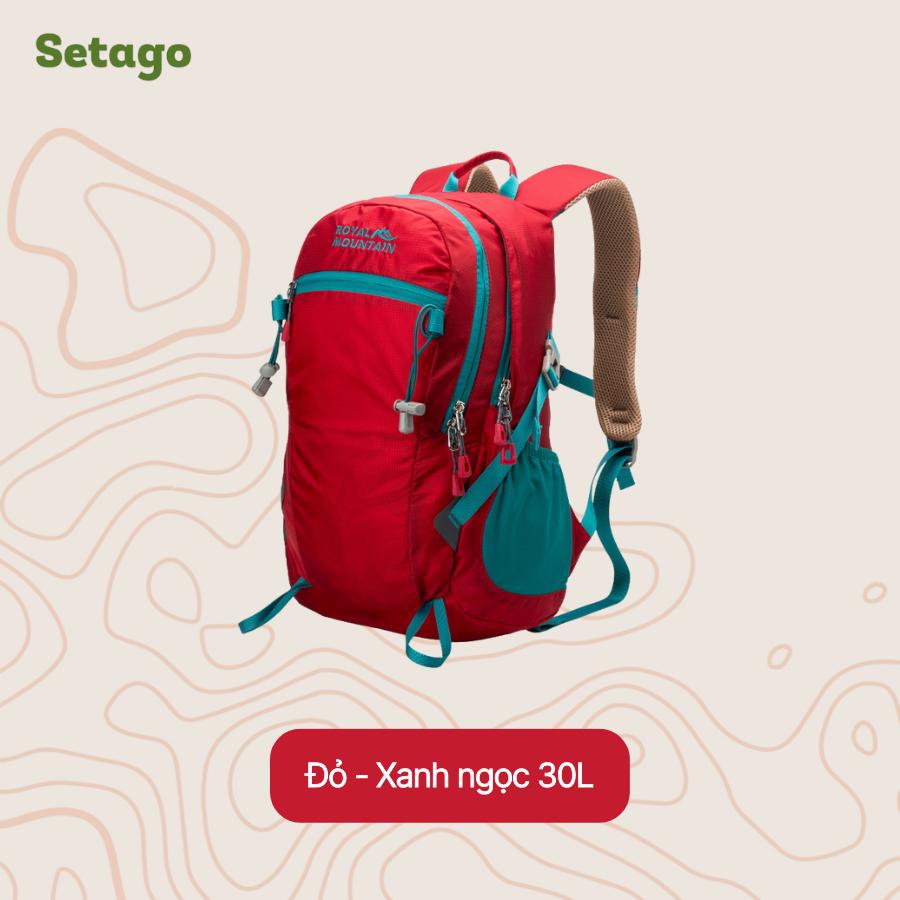 Balo mountian royal- balo trekking, leo núi với dung tích 20-30L gọn nhẹ tiện lợi, chất liệu chống nước cao cấp