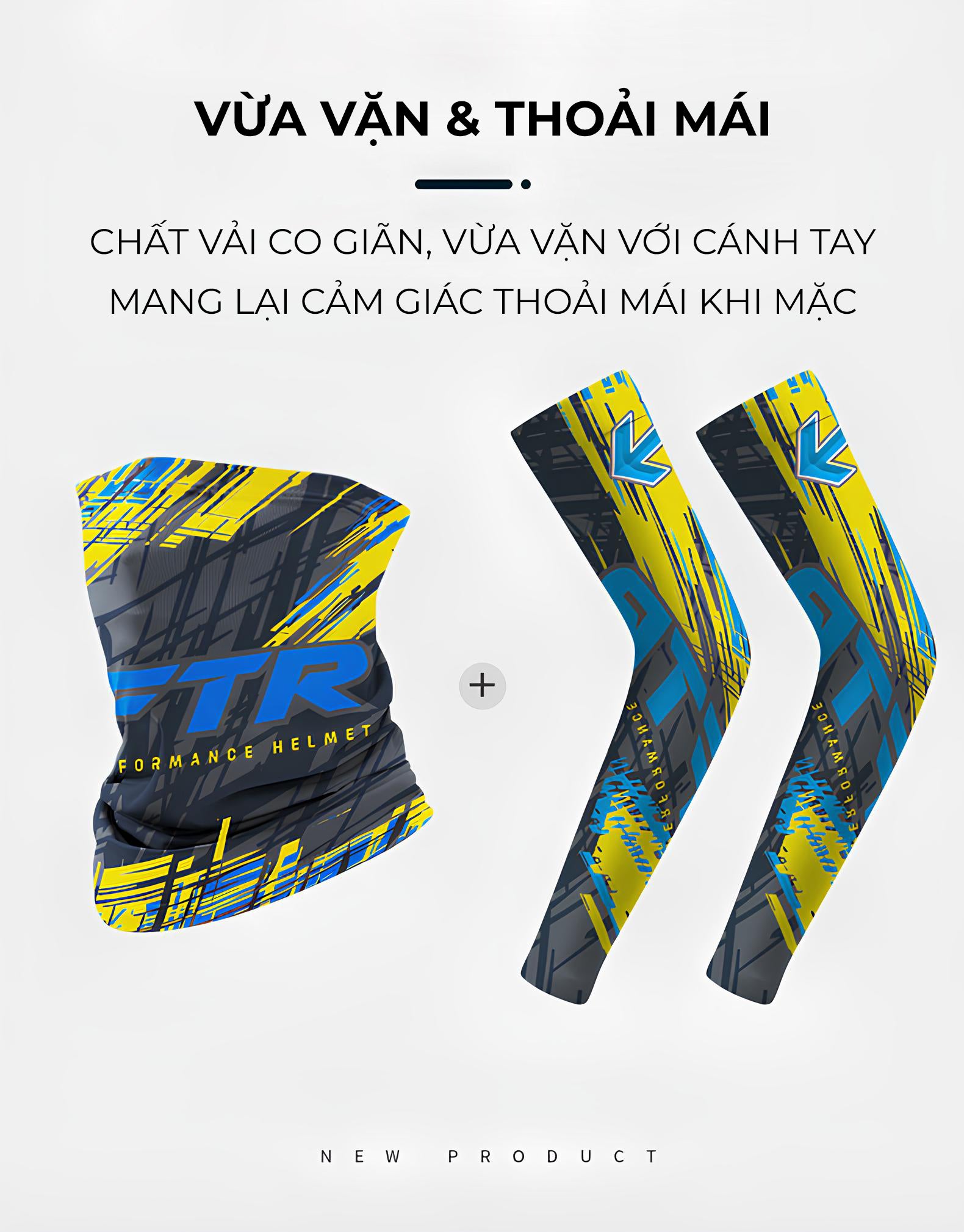 Găng tay chống nắng nam - thun lạnh thoáng khí, co giãn vừa vặn, bảo vệ da tối ưu