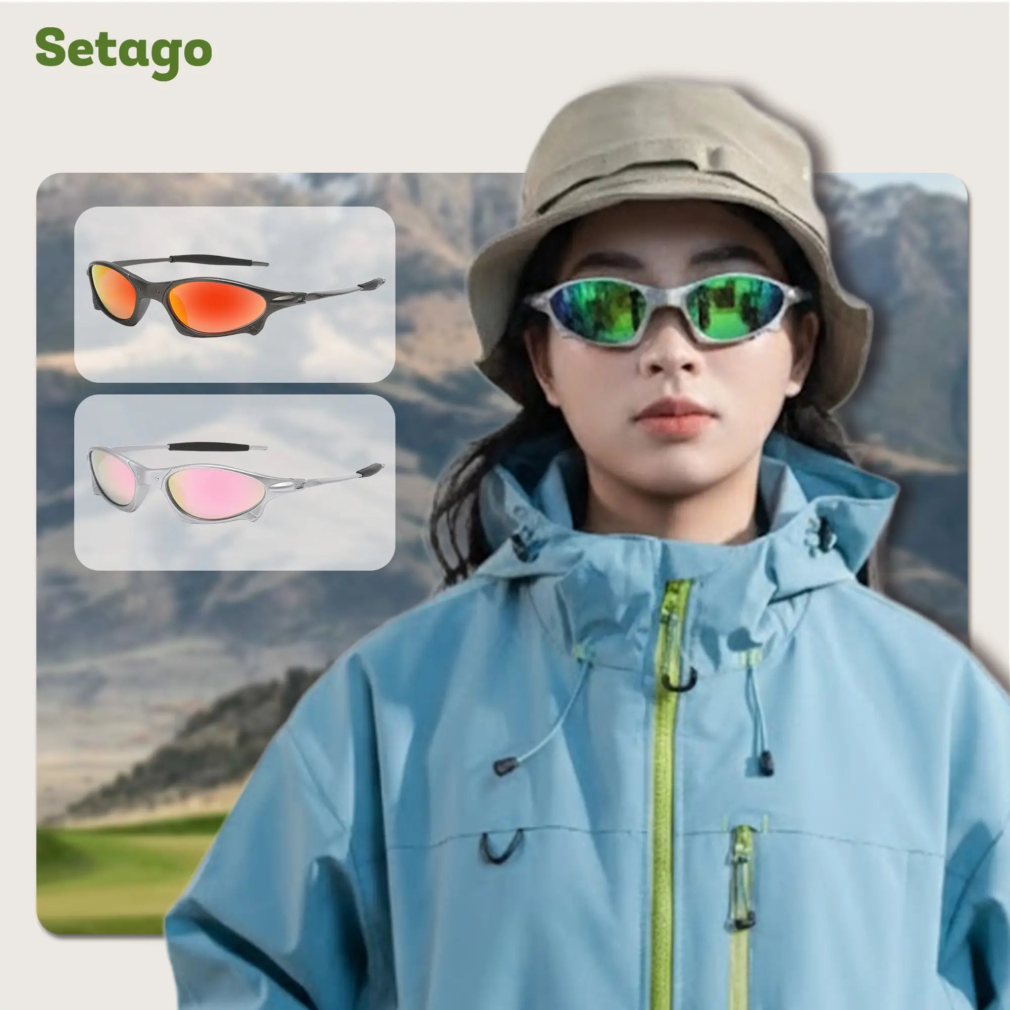 Kính thể thao chống UV Cyber