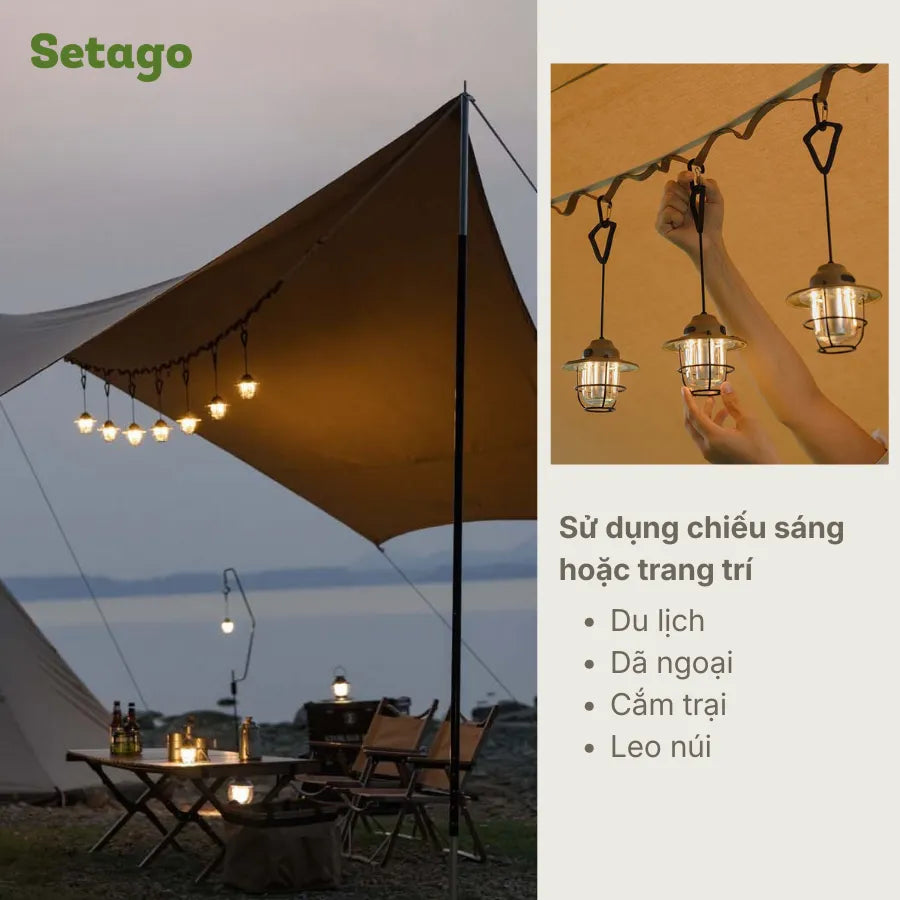 Đèn camping retro Cyberbee chống nước