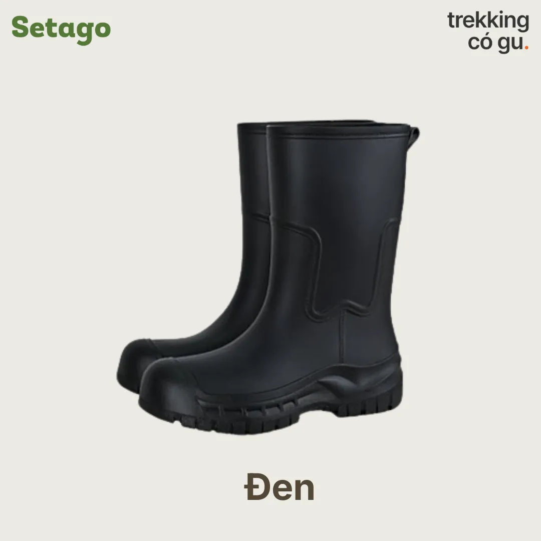 Ủng đi mưa Muddy chống nước chống trơn trượt