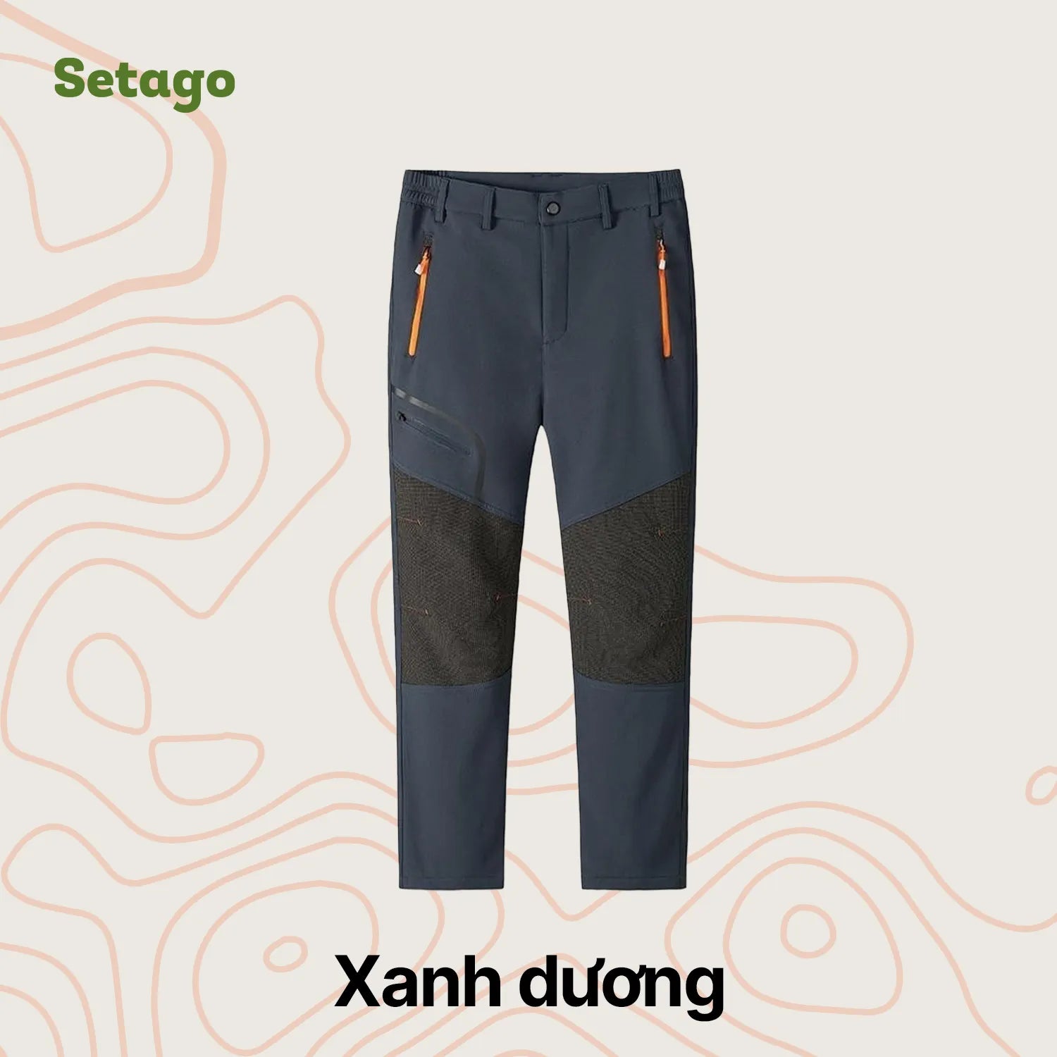 Quần leo núi lót nỉ mùa đông Alaska - Giữ ấm, trượt nước, chống mài mòn