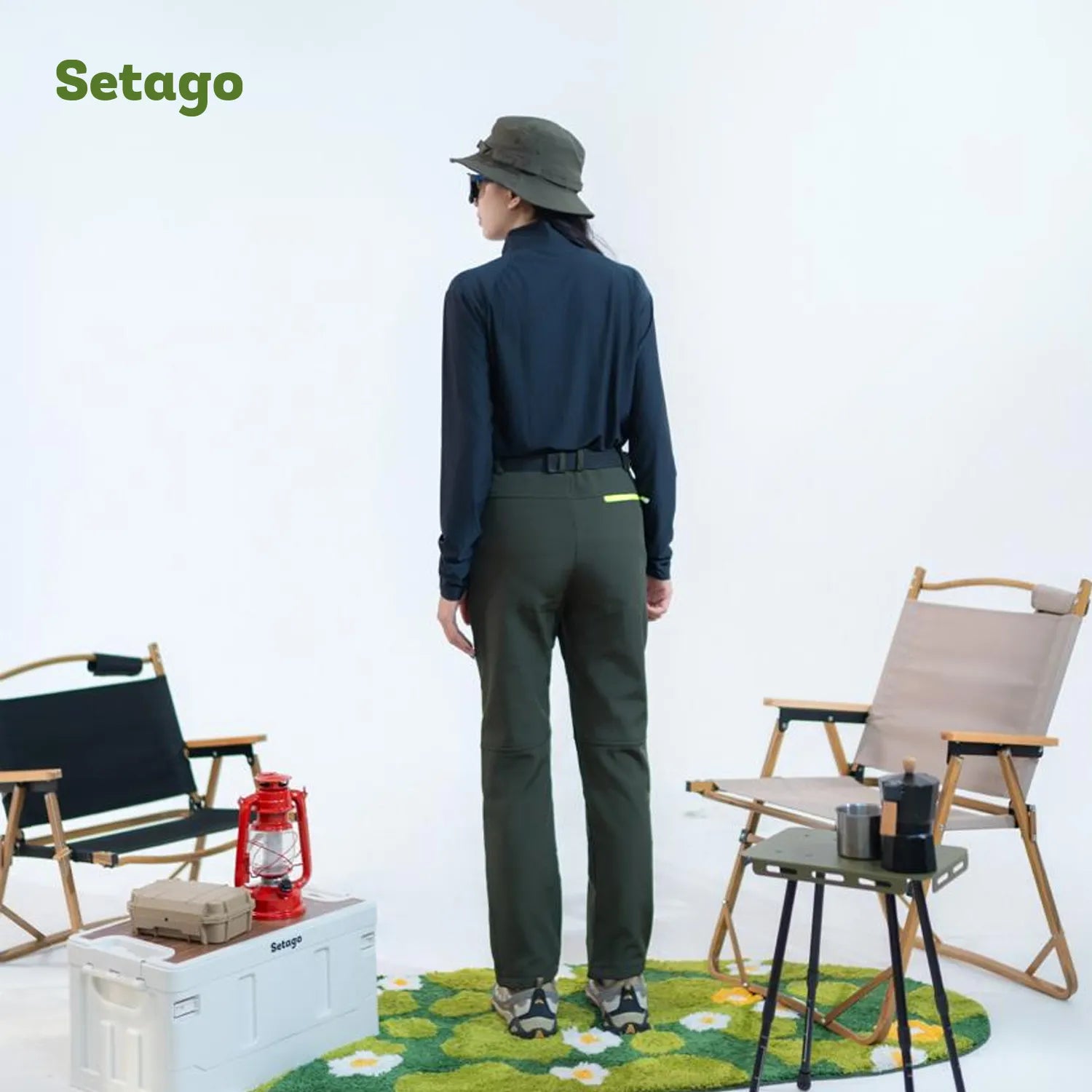 Quần leo núi lót nỉ mùa đông Alaska - Giữ ấm, trượt nước, chống mài mòn