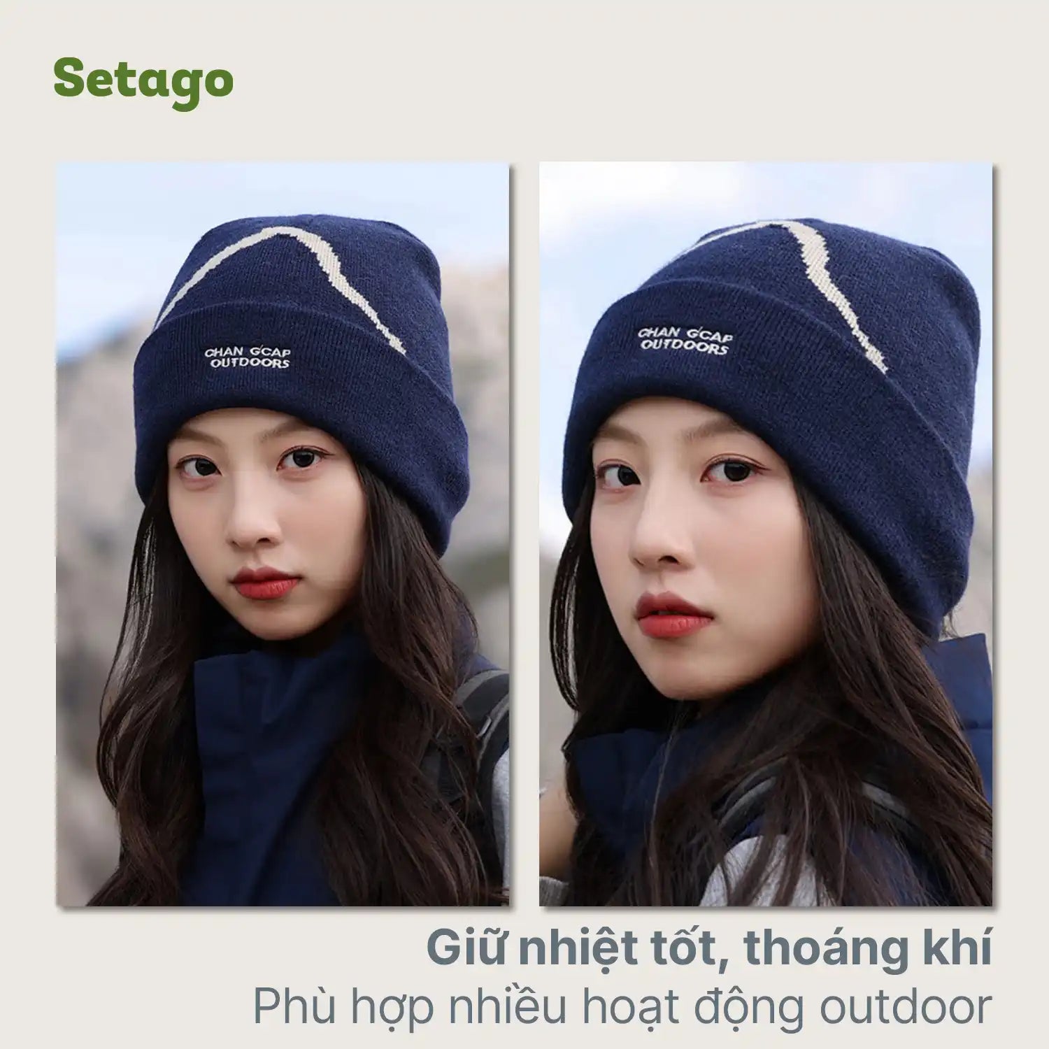 Mũ len dã ngoại Changcap