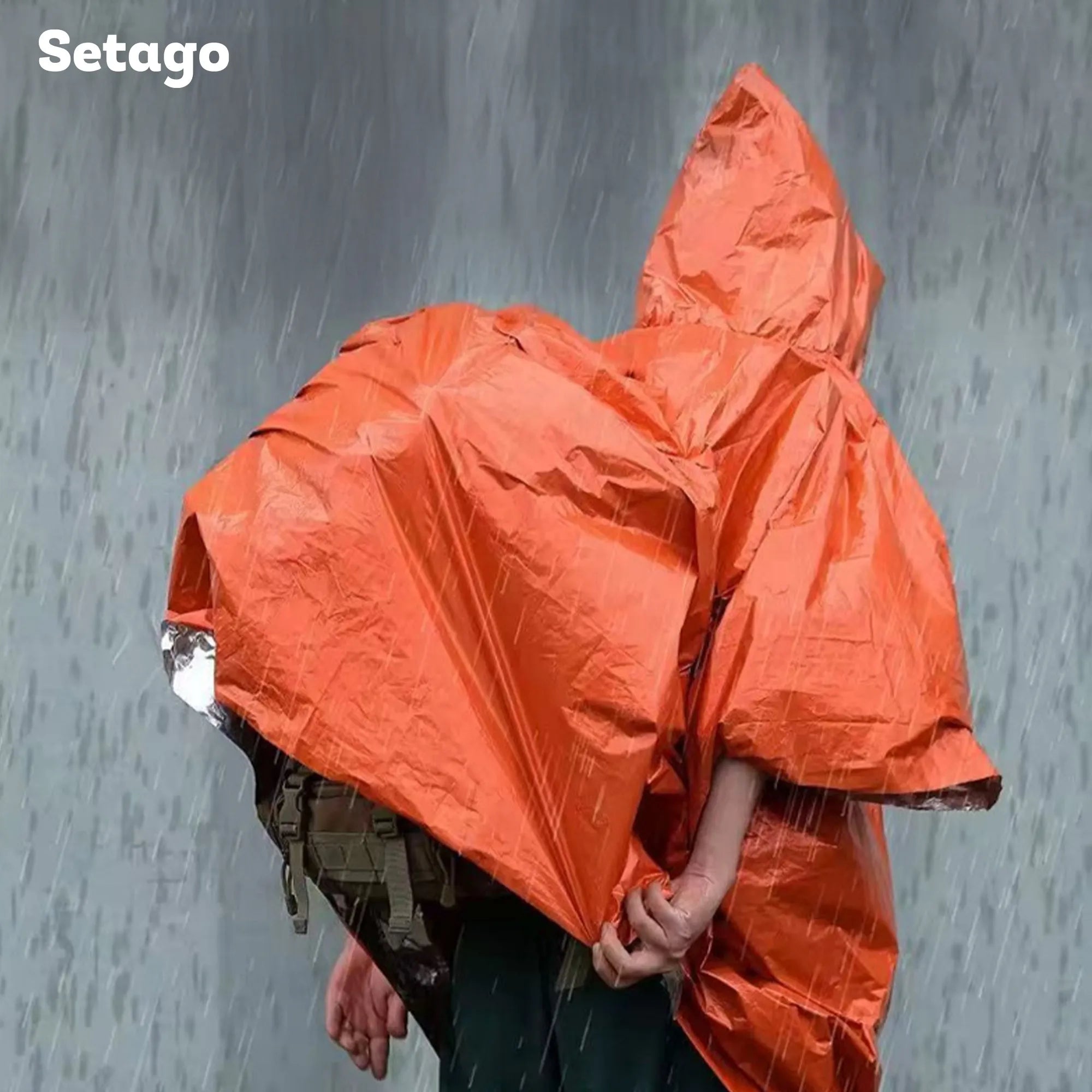 Áo mưa Rainn Tráng Bạc Giữ Nhiệt