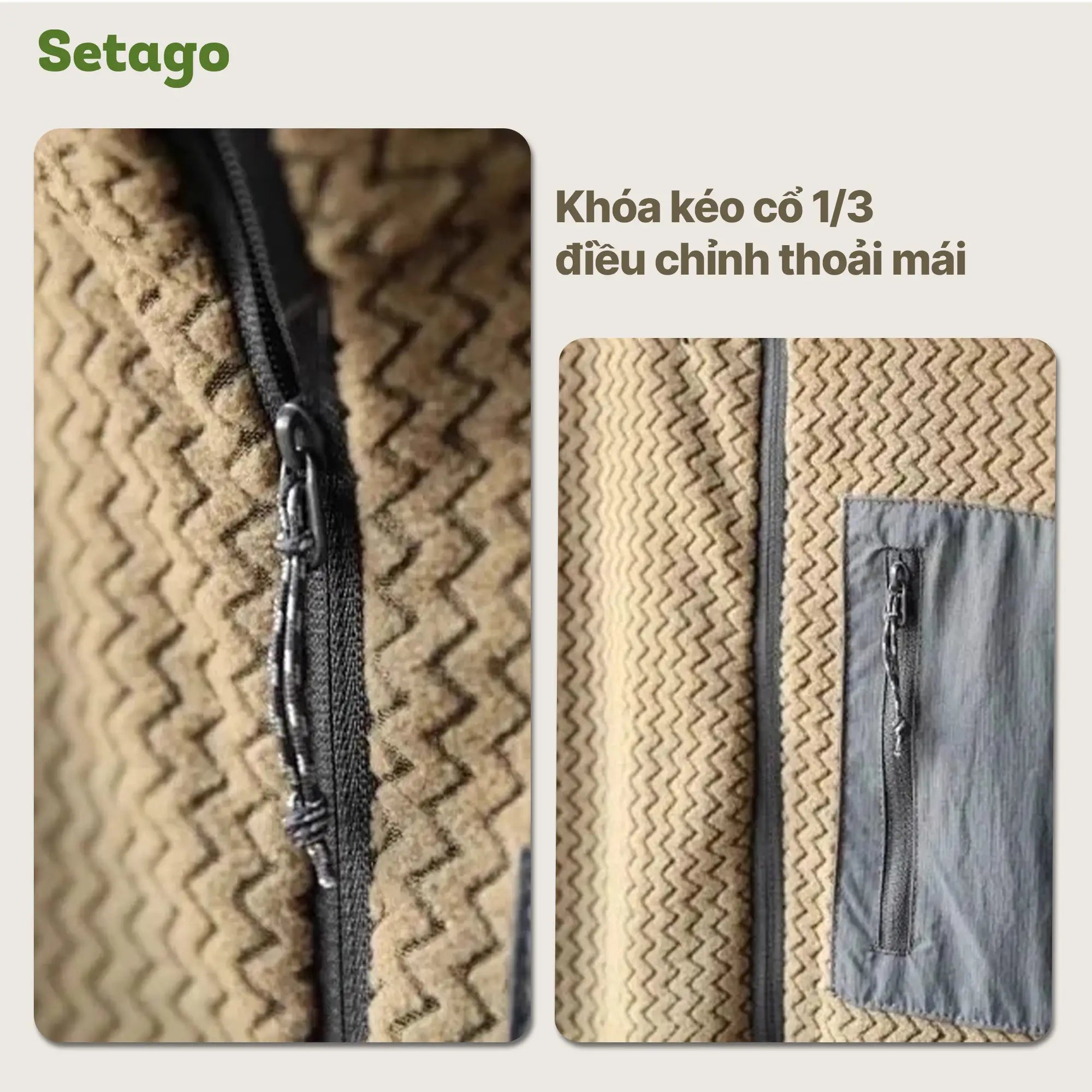 Áo nỉ dã ngoại, leo núi ấm áp và nhẹ thoáng Ripple